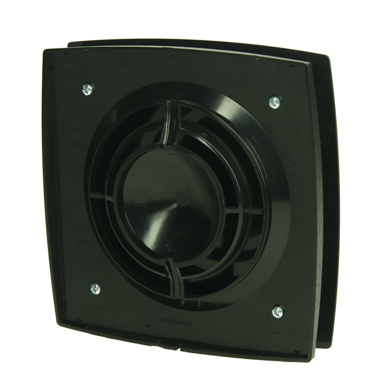 Afbeelding laden in galerijviewer, Renson 1069257 - mechanische ventilator cover (9x11-dia 100) 91b (zwart) | 2 stuks