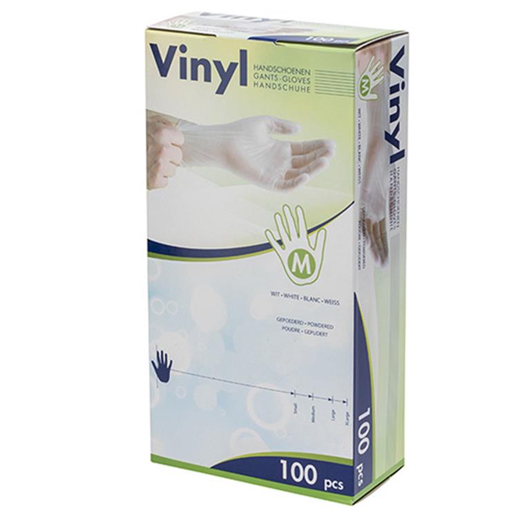 Laden Sie das Bild in Galerie -Viewer, Hy@pro 1056837 - handschoen vinyl medium + doos met 100 st | 5 stuks
