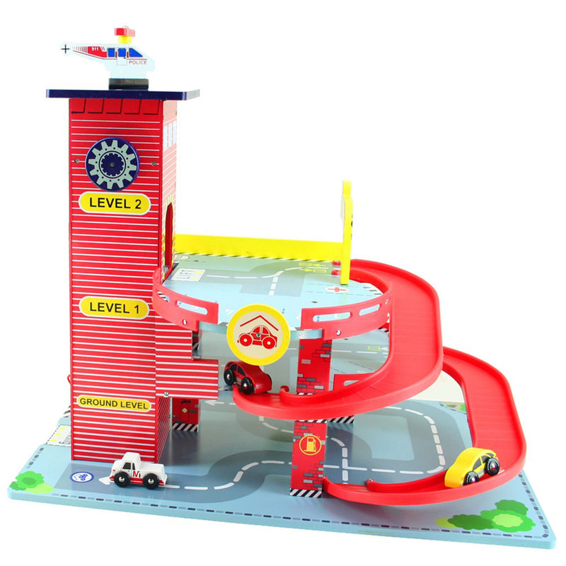 Afbeelding laden in galerijviewer, Playwood mentari houten garage rood