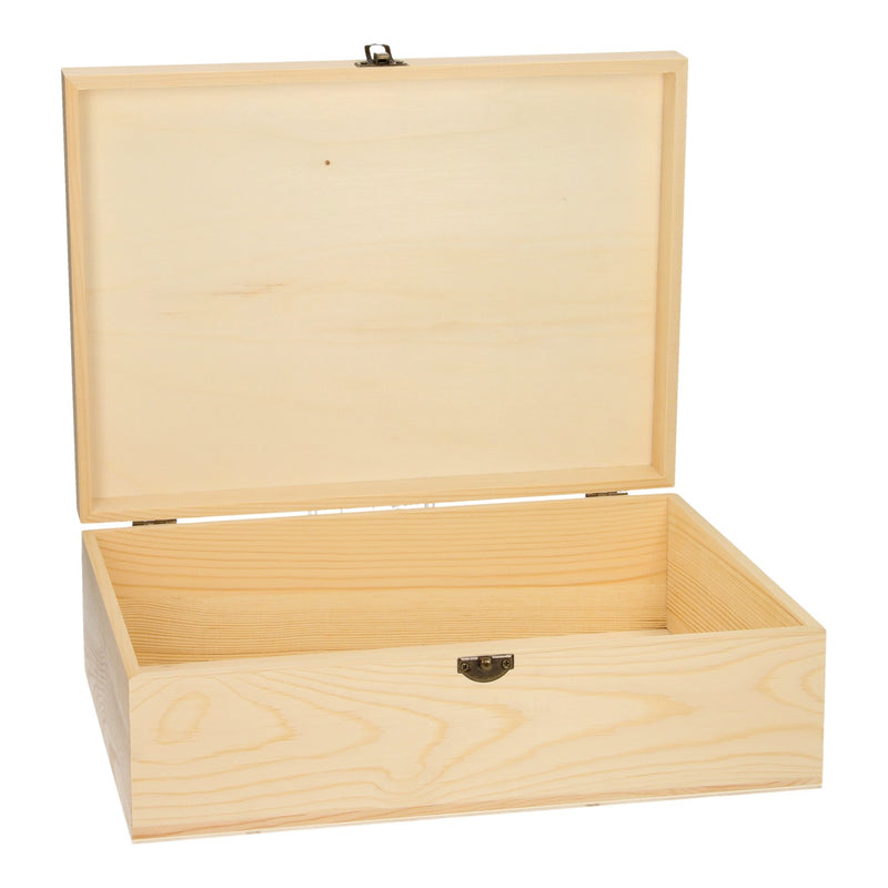 Load image into Gallery viewer, Playwood grote houten opbergkist