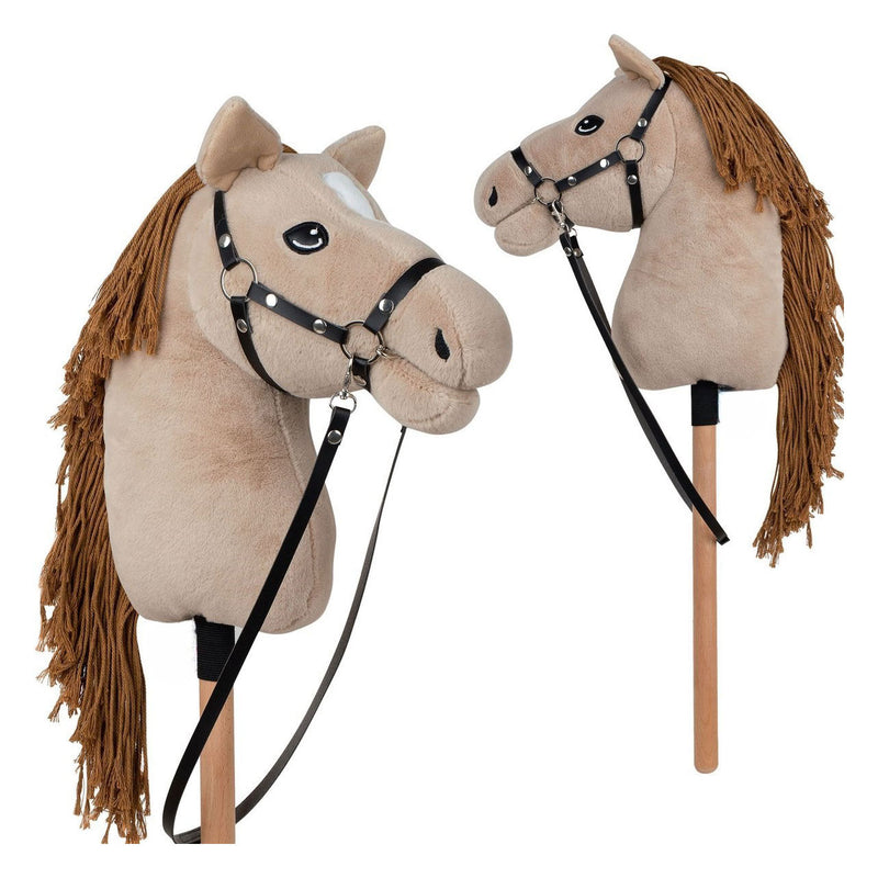 ギャラリービューアに画像をロードする, Playwood stokpaard met halster voor hobby horsing