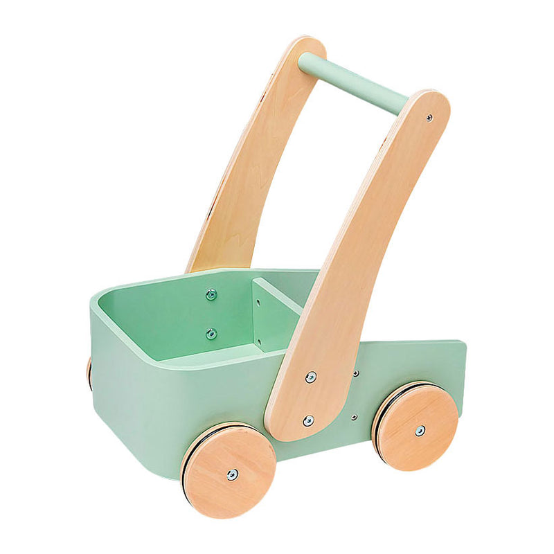 ギャラリービューアに画像をロードする, Playwood duwwagen groen loopwagen little walker