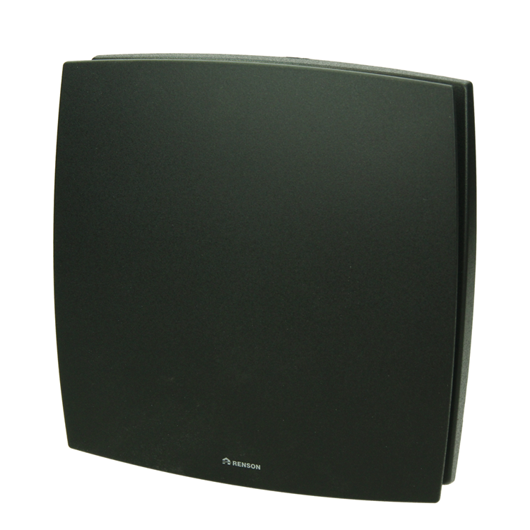 Afbeelding laden in galerijviewer, Renson 1069260 - mechanische ventilator cover (9x12-dia 125) 92b (zwart) | 2 stuks