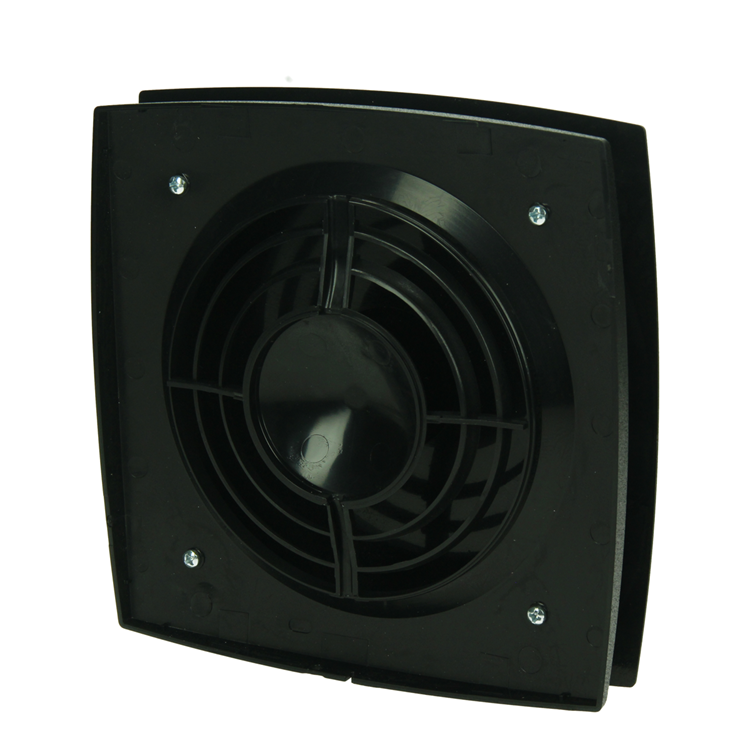 Afbeelding laden in galerijviewer, Renson 1069260 - mechanische ventilator cover (9x12-dia 125) 92b (zwart) | 2 stuks