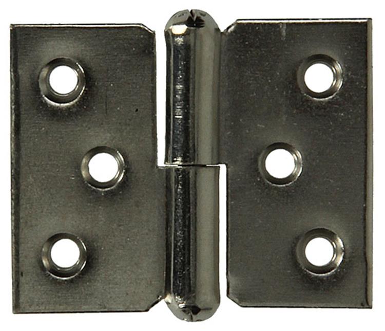 Afbeelding laden in galerijviewer, Mack 1013350 - 2 meubelpaumellen links vernikkeld h 40 x b 50 mm | 5 stuks