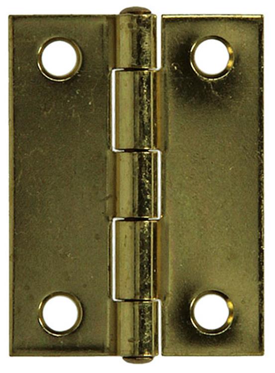 Afbeelding laden in galerijviewer, Mack 1013485 - 2 scharnieren vermessingd h 50 x b 38 mm | 5 stuks
