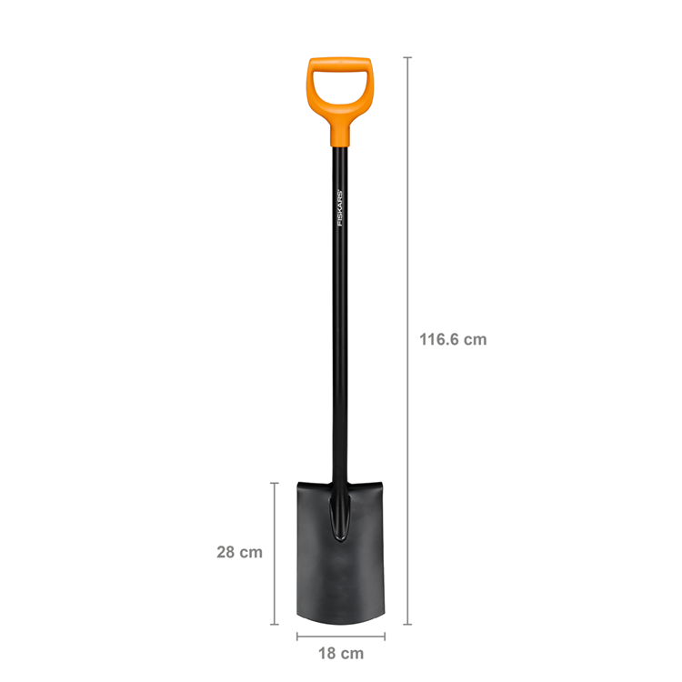 Chargez l'image dans la visionneuse de la galerie, Fiskars 1066717 spade werkbreedte 180 mm d-greep