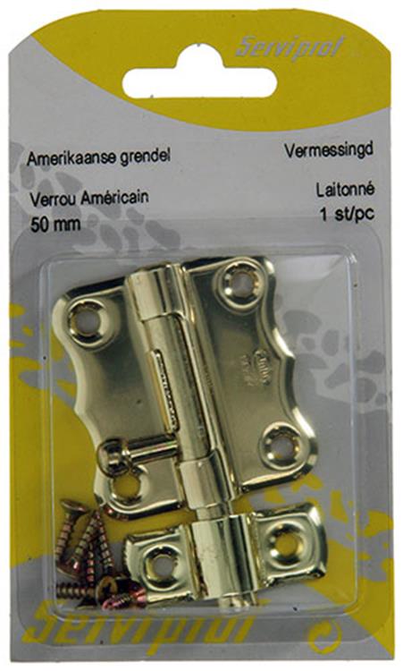 Afbeelding laden in galerijviewer, Mack 1015936 - 1 amerikaanse grendel vermessingd a 50 - 22 mm | 5 stuks