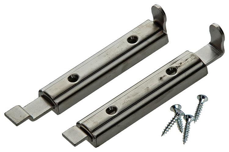 Afbeelding laden in galerijviewer, Mack 1013272 - 2 meubelschuiven vernikkeld a 70 - b 21 mm | 5 stuks