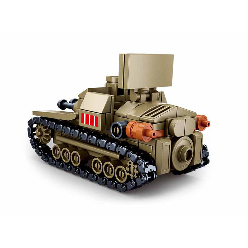 Load image into Gallery viewer, Sluban wwii - kleine italiaanse tank