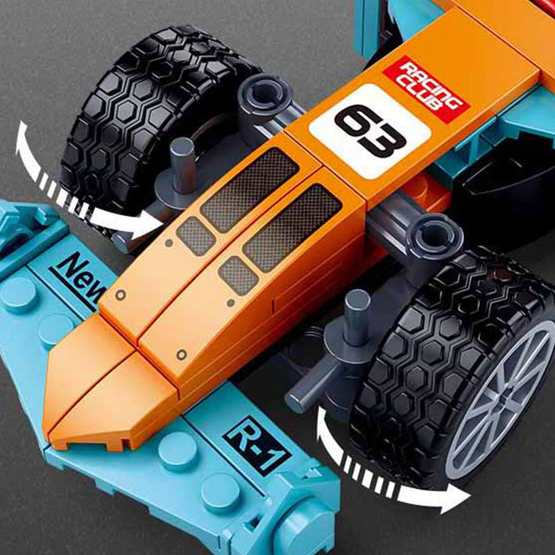 Afbeelding laden in galerijviewer, Merkloos sans marque sluban racing team - racewagen