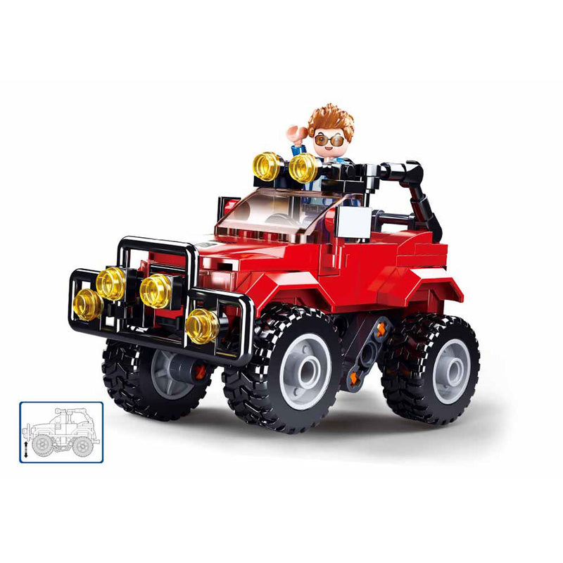 Load image into Gallery viewer, Sluban pull back kart