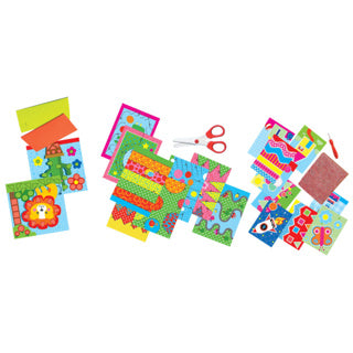 ギャラリービューアに画像をロードする, Ses creative ses ik leer knippen, mozaïeken en prikken