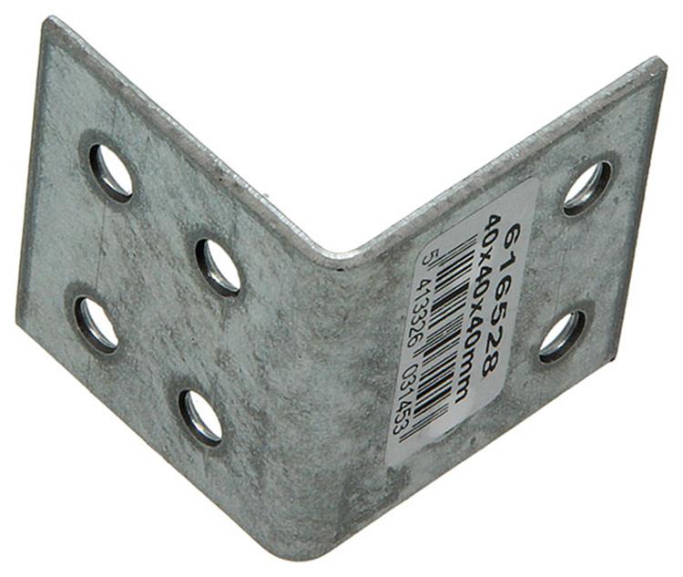 Afbeelding laden in galerijviewer, 1003137 - hoekanker verz.40x40x40x2mm | 100 stuks