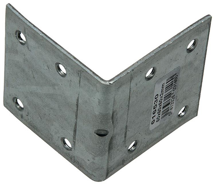 Afbeelding laden in galerijviewer, 1003138 - hoekanker verz.60x60x60x2mm | 100 stuks