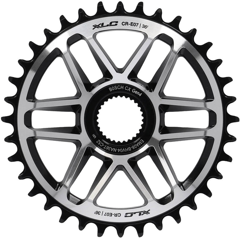 Load image into Gallery viewer, Xlc cr-e07 direct mount chainring for bosch gen. 4 | 36 zähne
