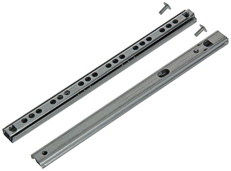 Afbeelding laden in galerijviewer, 1014509 - pr.kogelladegeleiders verzinkt17mm 32-35cm 10kg | 5 stuks