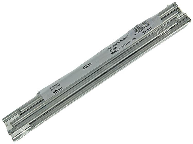 Afbeelding laden in galerijviewer, 1014513 - pr. telesc.kogelladegeleiders verzinkt 50cm 25kg | 5 stuks