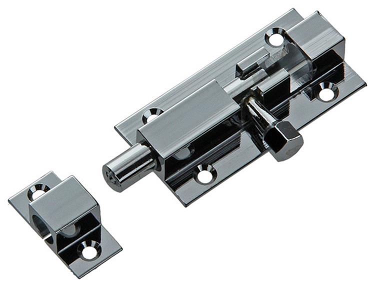 Laden Sie das Bild in Galerie -Viewer, Mack 1013684 - 1 schuifgrendel messing verchroomd a 50 - b 16 mm | 5 stuks