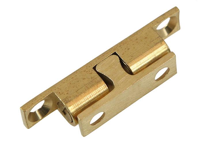 Afbeelding laden in galerijviewer, Mack 1013771 - 2 kogelsnapsloten messing h 44 x b 8 mm | 5 stuks