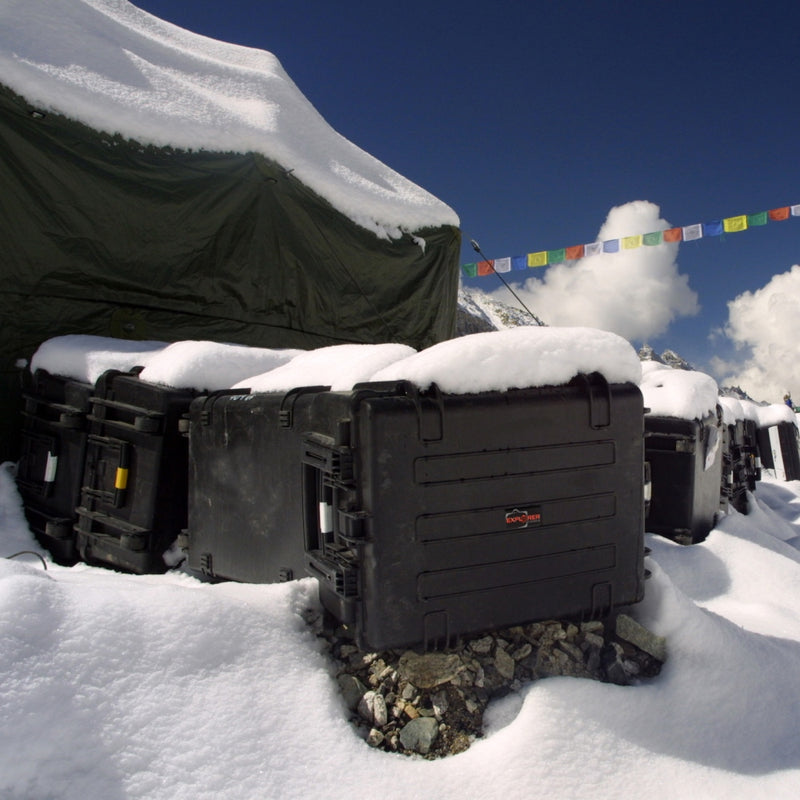 Load image into Gallery viewer, Explorer Cases 5140 Trolley Zwart met Plukschuim Lades