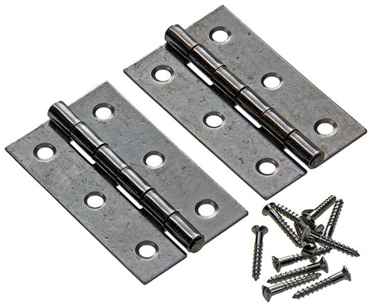Afbeelding laden in galerijviewer, Mack 1013711 - 2 smalle scharnieren inox h 60 x b 35 mm | 5 stuks