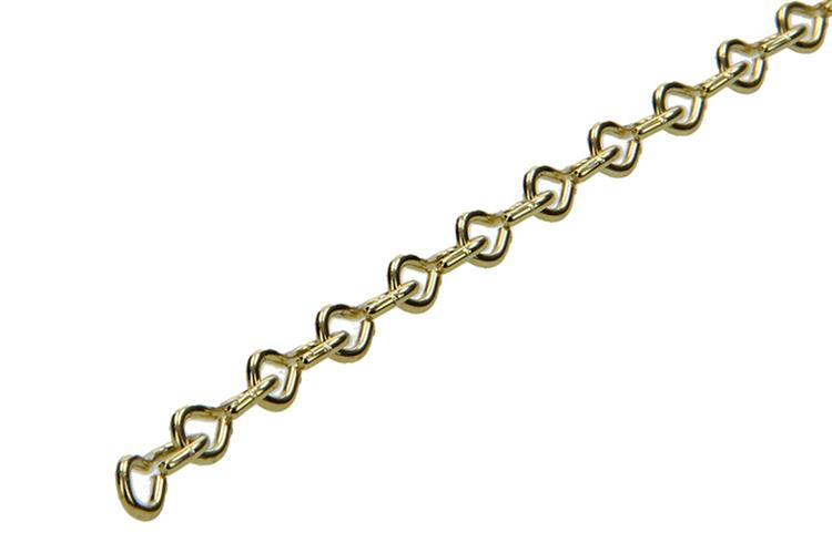 Afbeelding laden in galerijviewer, Mack 1013677 - 25m vermessingde ketting si 1,1 6mm | 25 stuks
