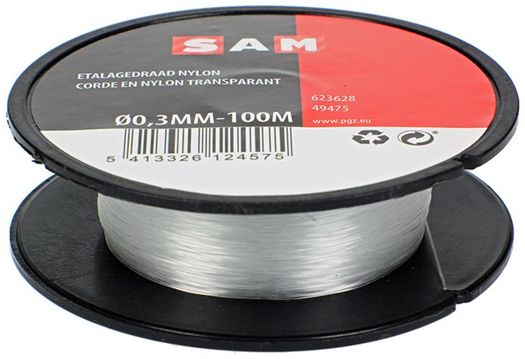 Afbeelding laden in galerijviewer, Mack 1014888 - etalagedraad nylon haspel 0,3mm 100m | 10 stuks
