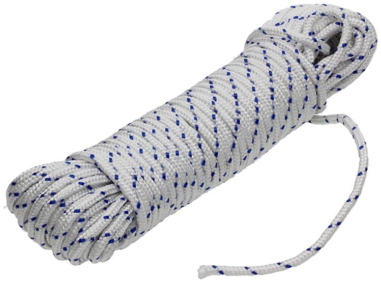 Afbeelding laden in galerijviewer, Mack 1014932 - pp gevlochten wit blauw streng5mm 20m | 5 stuks
