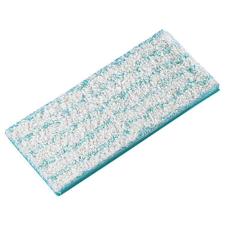 Chargez l'image dans la visionneuse de la galerie, Leifheit picobello s dweildoek cotton plus - voor stenen vloeren - 27 cm wisbreedte - turquoise - wit