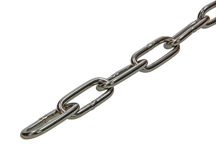 Afbeelding laden in galerijviewer, Mack 1015115 - kett. inox sch. lang din5685-1ø 4mm l 32mm 20m wwl 80 kg | 20 stuks