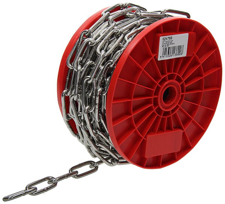 Chargez l'image dans la visionneuse de la galerie, 1015116 - kett. inox sch. lang din5685-1ø 5mm l 35mm 15m wwl 125 kg | 15 stuks