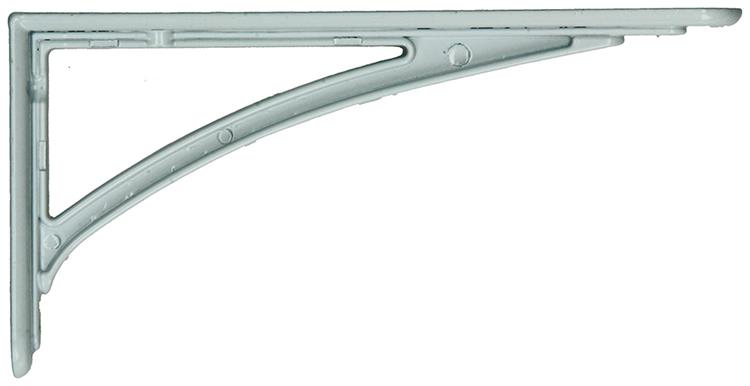Afbeelding laden in galerijviewer, 1015316 - versterkte konzool alu wit 175x100 mm | 6 stuks