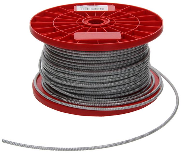 Afbeelding laden in galerijviewer, Mack 1015570 - staalkabel pvc mantel 6x7 100m3-4mm wll 100kg din en12385-4 | 100 stuks