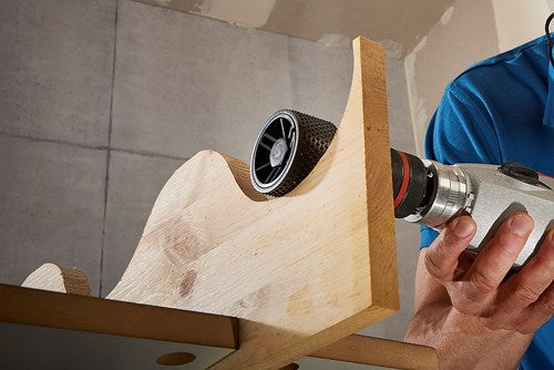 Load image into Gallery viewer, Wolfcraft rotorrasp | schacht 6mm | ø52 x 30mm | 1 stuk - 2520000