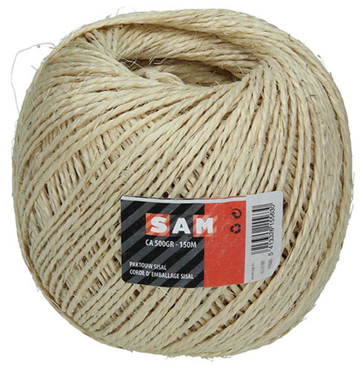 Afbeelding laden in galerijviewer, Mack 1013953 - paktouw sisal bobijn 3mm ca 90m | 5 stuks