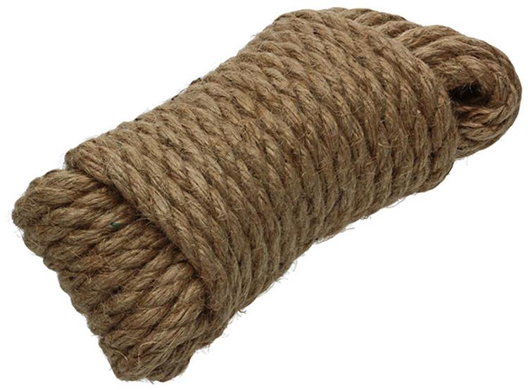 Afbeelding laden in galerijviewer, Mack 1013967 - jutetouw gedraaid streng 8mm 10m | 5 stuks