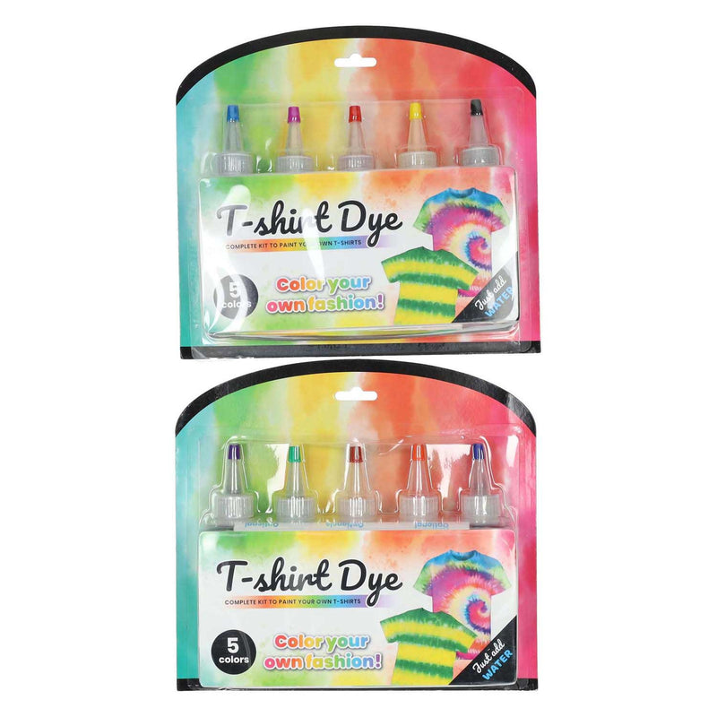 Afbeelding laden in galerijviewer, Johntoy t-shirt tie-dye design set
