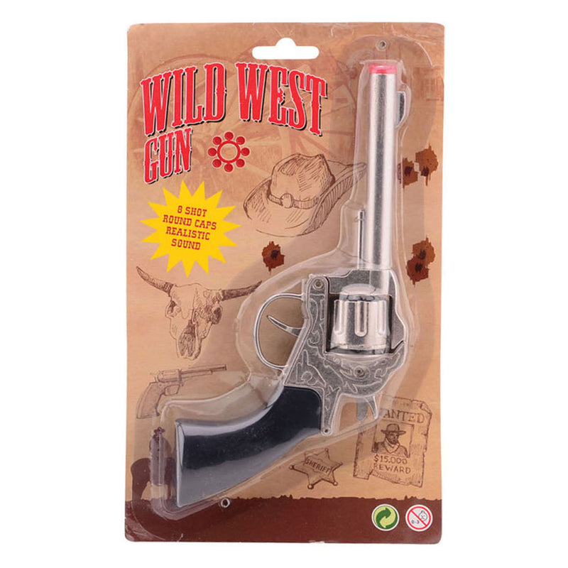 Afbeelding laden in galerijviewer, Johntoy wild west cowboy revolver, 8 shots