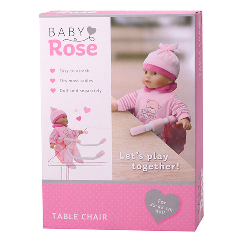 Load image into Gallery viewer, Baby rose tafelstoel