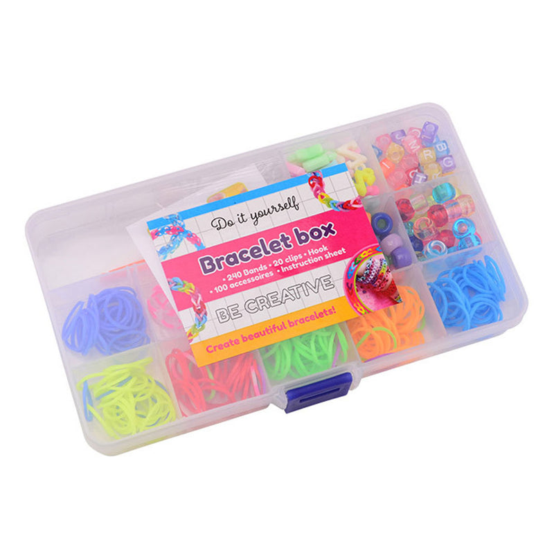Load image into Gallery viewer, Johntoy loom bandjes set in opbergdoos