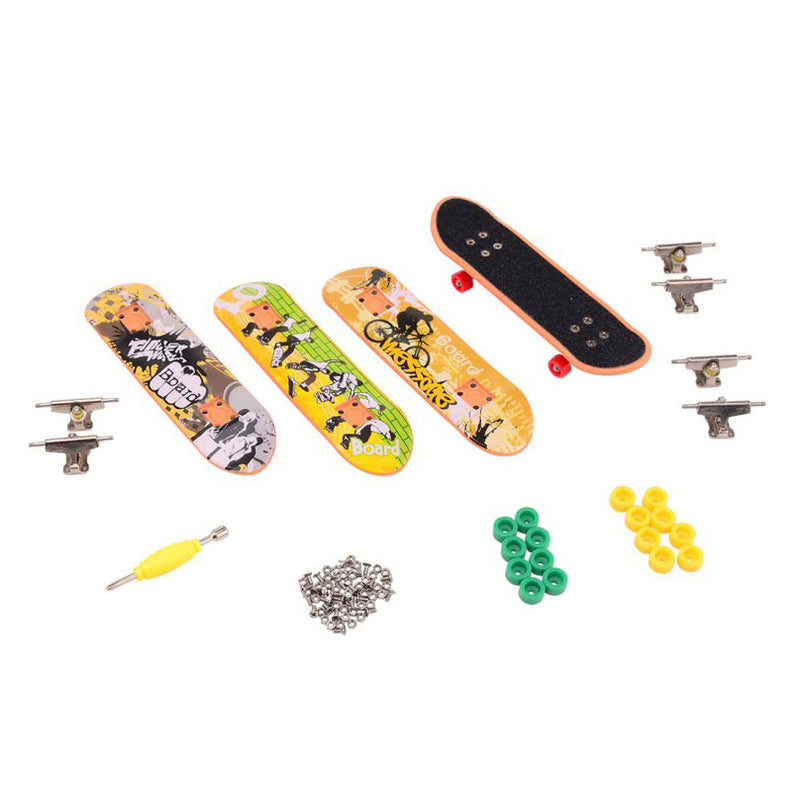 Load image into Gallery viewer, Johntoy vingerskateboard set, 4dlg.