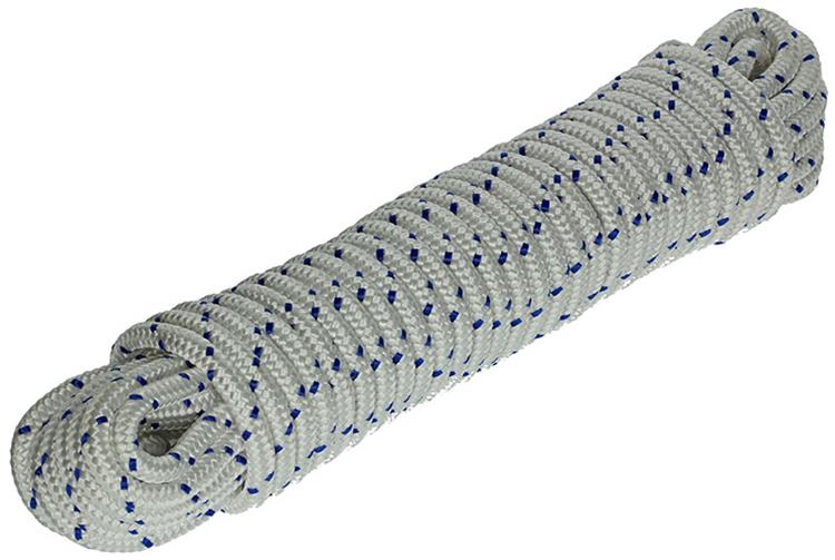 Afbeelding laden in galerijviewer, Mack 1013978 - pp gevlochten wit blauw streng10mm 15m | 5 stuks