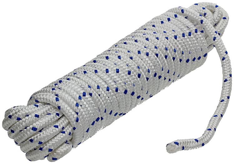 Afbeelding laden in galerijviewer, Mack 1013979 - pp gevlochten wit blauw streng12mm 15m | 5 stuks
