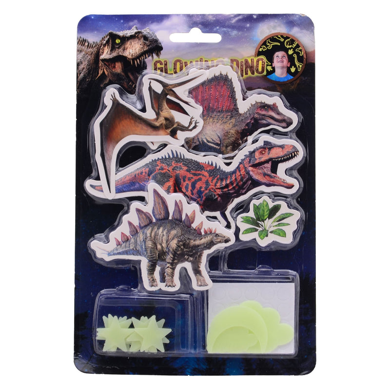 Load image into Gallery viewer, Johntoy glow dino muurstickers