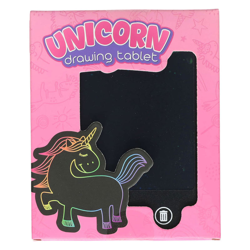 Afbeelding laden in galerijviewer, Johntoy regenboog eenhoorn tekentablet pocket editie