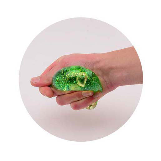 Afbeelding laden in galerijviewer, Johntoy slow rise anti-stress kubus met glitter