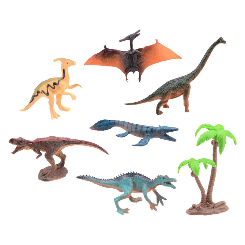 Load image into Gallery viewer, Johntoy animal world - dino speelset, 7dlg.