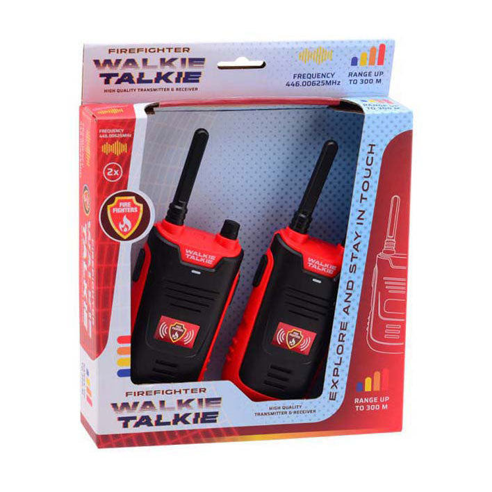 Load image into Gallery viewer, Johntoy walkie talkie brandweer - 300 meter bereik