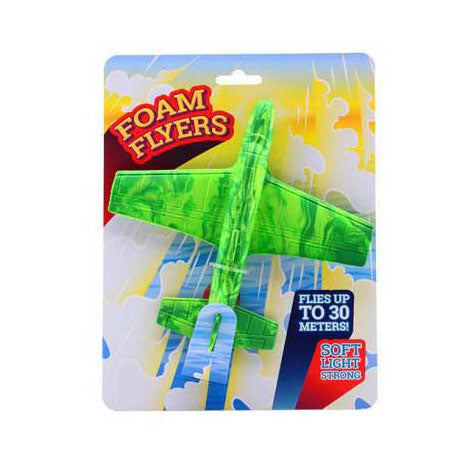 Load image into Gallery viewer, Johntoy foam vliegtuig op kaart